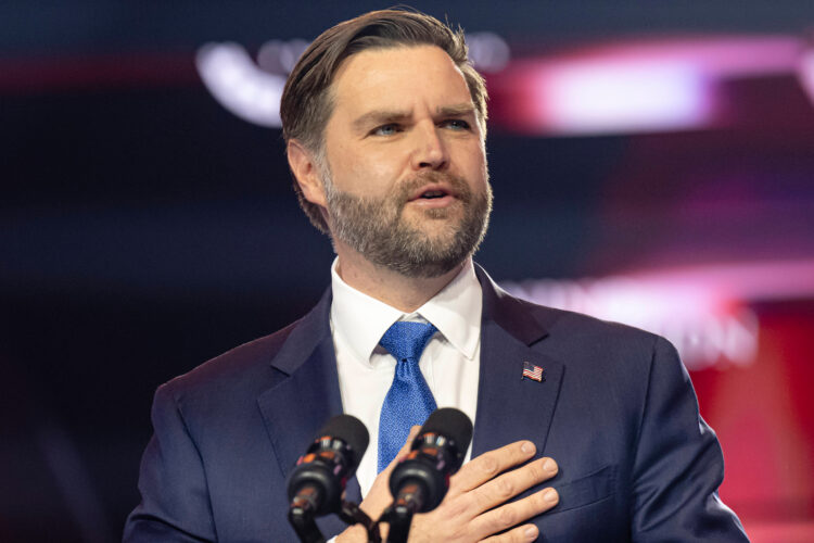 Vance refuses to set red lines over bigotry as conservatives feud at Turning Point